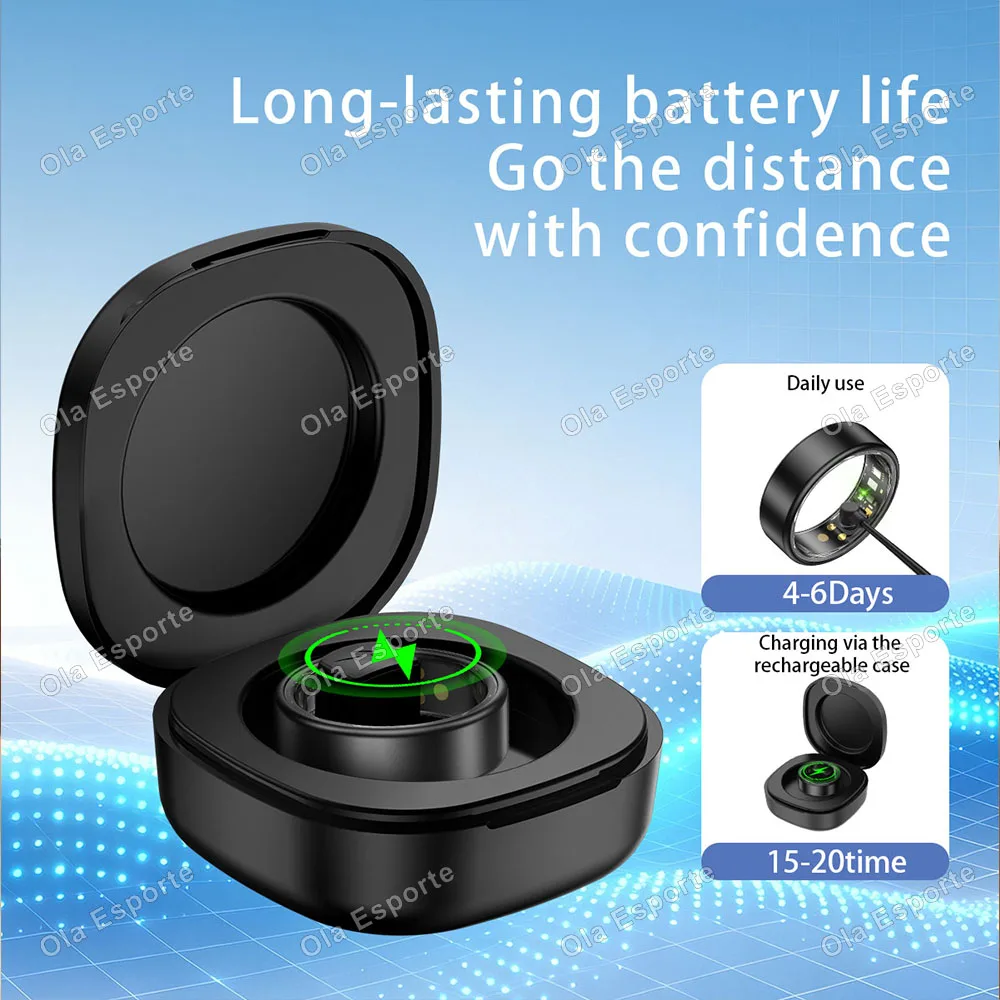 Smart Ring for Men Women Fitness Tracker Sleep Monitor Heart Rate Activity Tracking Health and Wellness Wearable - Image 5