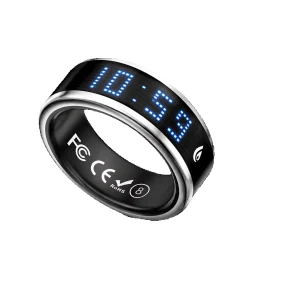 Smart Ring Fitness Tracker Health Monitor Sleep Tracker Heart Rate Blood Oxygen Activity Tracker Wellness Wearable Ring for Men Women