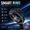 2026 Smart Health Ring for Men Women Daily Activity Tracker Sleep Monitor Heart Rate Fitness and Wellness Wearable for ios Android
