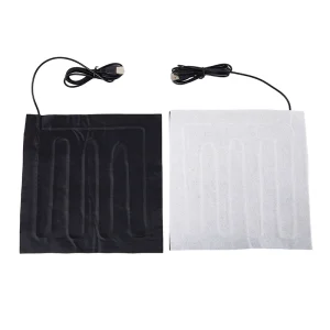 22cmx22cm 5V USB Fiber Heater Carbon Electric Heated Jacket Soft Cushion Winter Men Vest Heating Clothes Warmer Pads Keep Warm