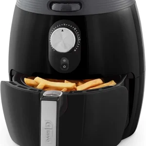 Air Fryer with Advanced Air Circulation Technology - Adjustable Temperature Control & Auto Shut-Off - Compact Nonstick Basket -