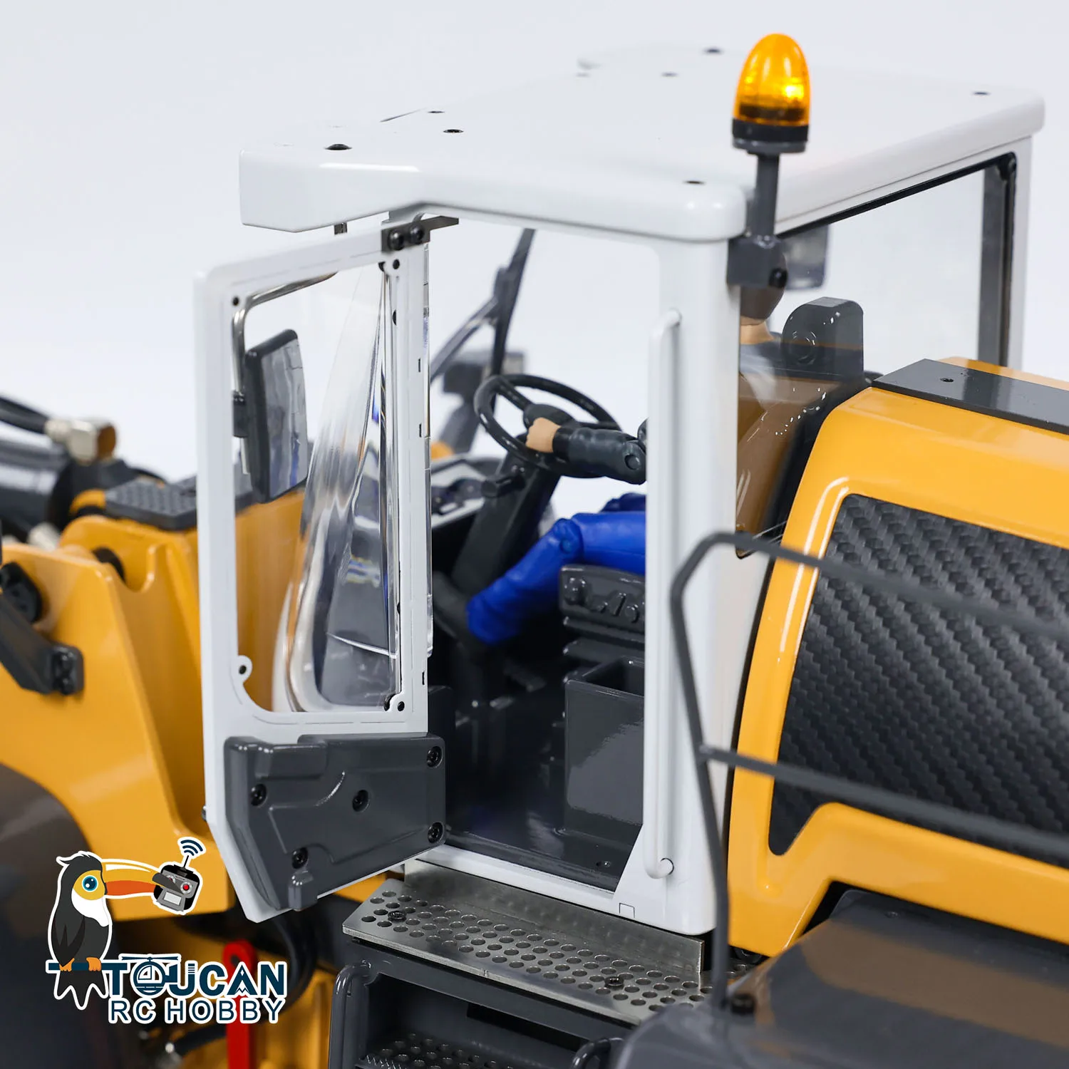 US Stock XDRC 580 1/14 Metal RC Hydraulic Loader RTR Engineering Toy Vehicle with Smoke Lights for Adults Hobby Construction Toy - Image 5