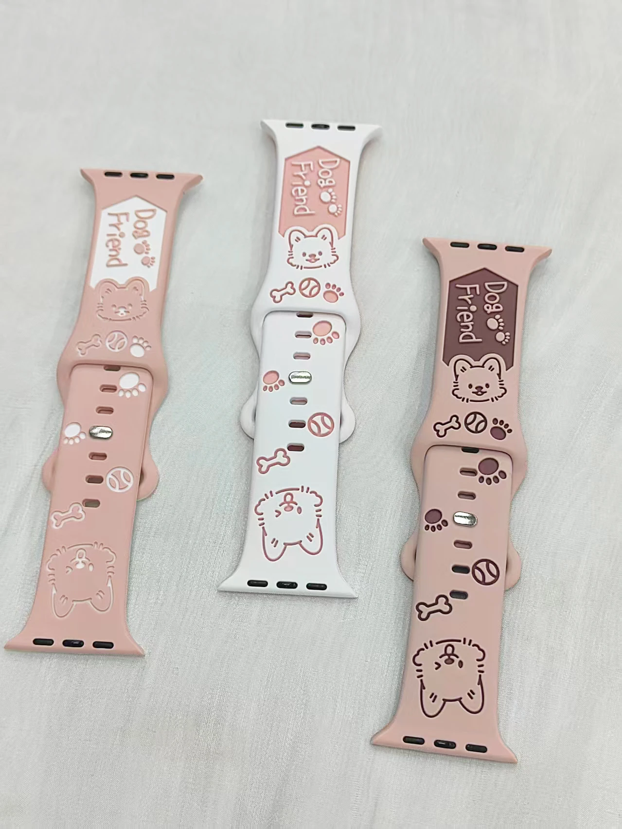 NEW Engraved Strap For Apple Watch Band 46mm 42mm 41-45mm 40-44mm Silicone Sport iWatch Series 11 10 9 8 7 6 5 SE/Ultra 3/2 49mm - Image 5