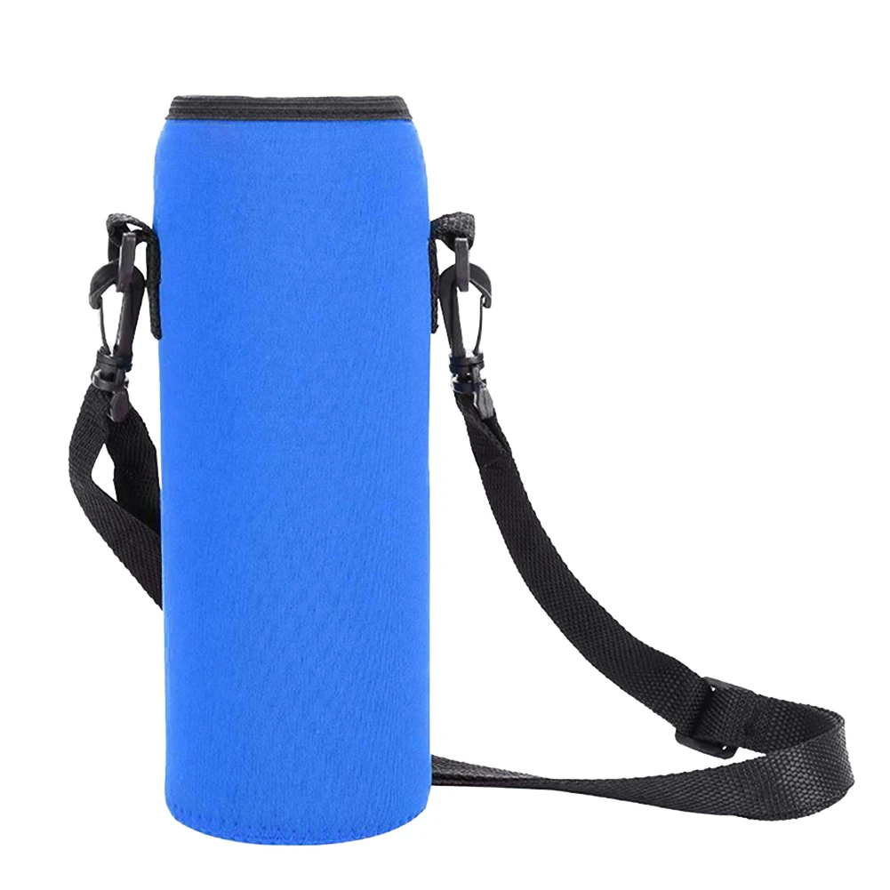 1pc 1000ML Portable Water Bottle Carrier Insulated Cover Bag Holder Strap Pouch 8cm Diameter Outdoor Travel Spare Parts - Image 6