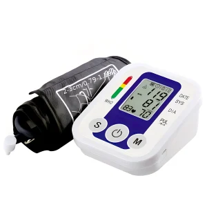 Arm Blood Pressure Test Kit Cuff Sensor Monitor BP Automatic Pressure Tonometer Tensiometer Heart Rate Pulse Meter Or Oximeter
