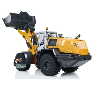 US Stock XDRC 580 1/14 Metal RC Hydraulic Loader RTR Engineering Toy Vehicle with Smoke Lights for Adults Hobby Construction Toy