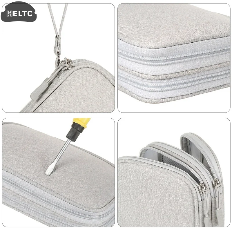 1pc Data Packet Portable Travel Portable Digital Product Storage Bag USB Data Cable Manager Earphones Mobile Power Storage Bag - Image 4