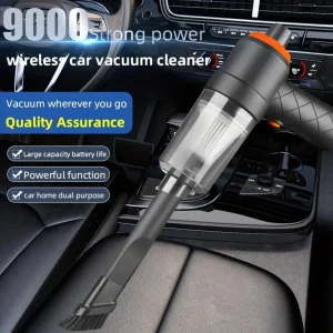 Car Vacuum Portable Cordless High-Power Wireless Car Vacuum Cleaner Handheld Compact Home And Car Vacuum With Crevice Tool