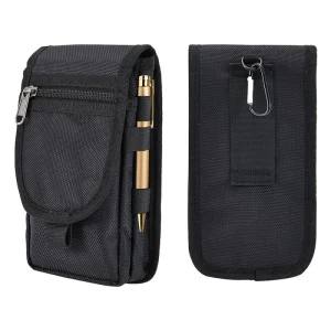 6.3 Inch Multi-Functional Mobile Phone Bag Oxford Fabric Pocket Cell Phone Belt Pouch Case Men's Outdoor Bag