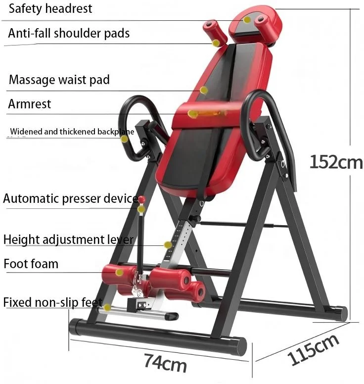 New Trending Home Gym Fitness Equipment, Workout Therapy, Folding Inversion Table, Exercise Machine - Image 4
