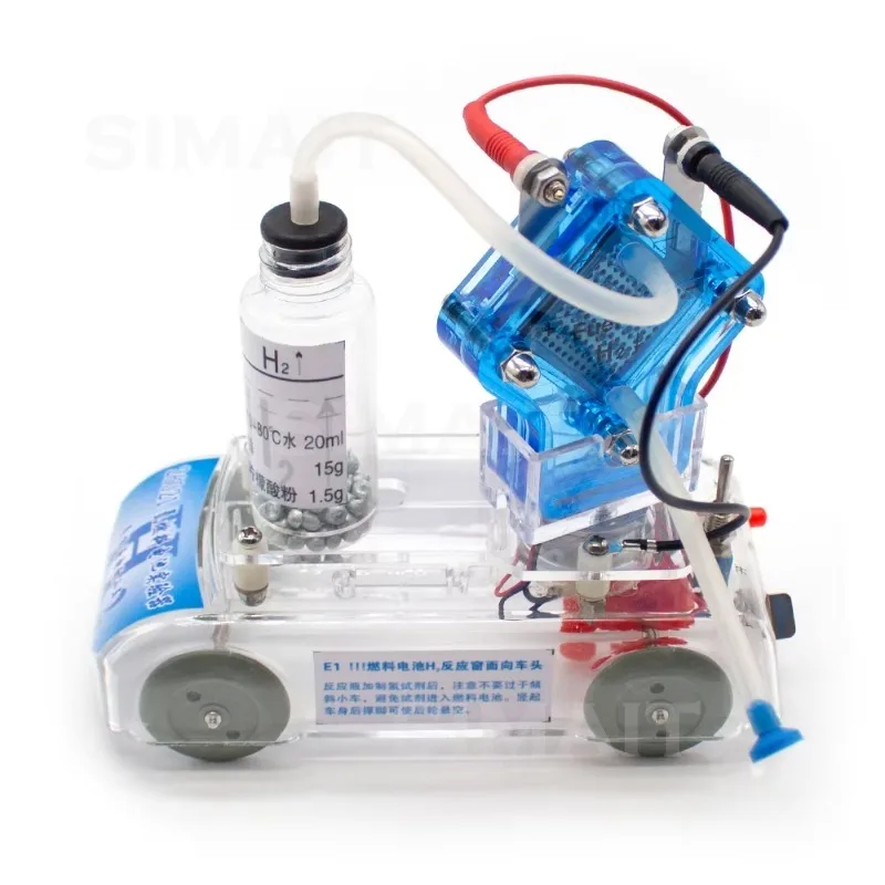 Hydrogen Fuel Cell Car Science Kit, PEM Electrolysis & Power Generation Model for STEM Teaching, Clean Energy Education - Image 2