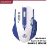 NexusClick Rechargeable Silent Wireless Mouse Bluetooth 5.4 & 2.4G,6 Keys Ergonomic Hand Rest Gaming Office Mice for PC Notebook