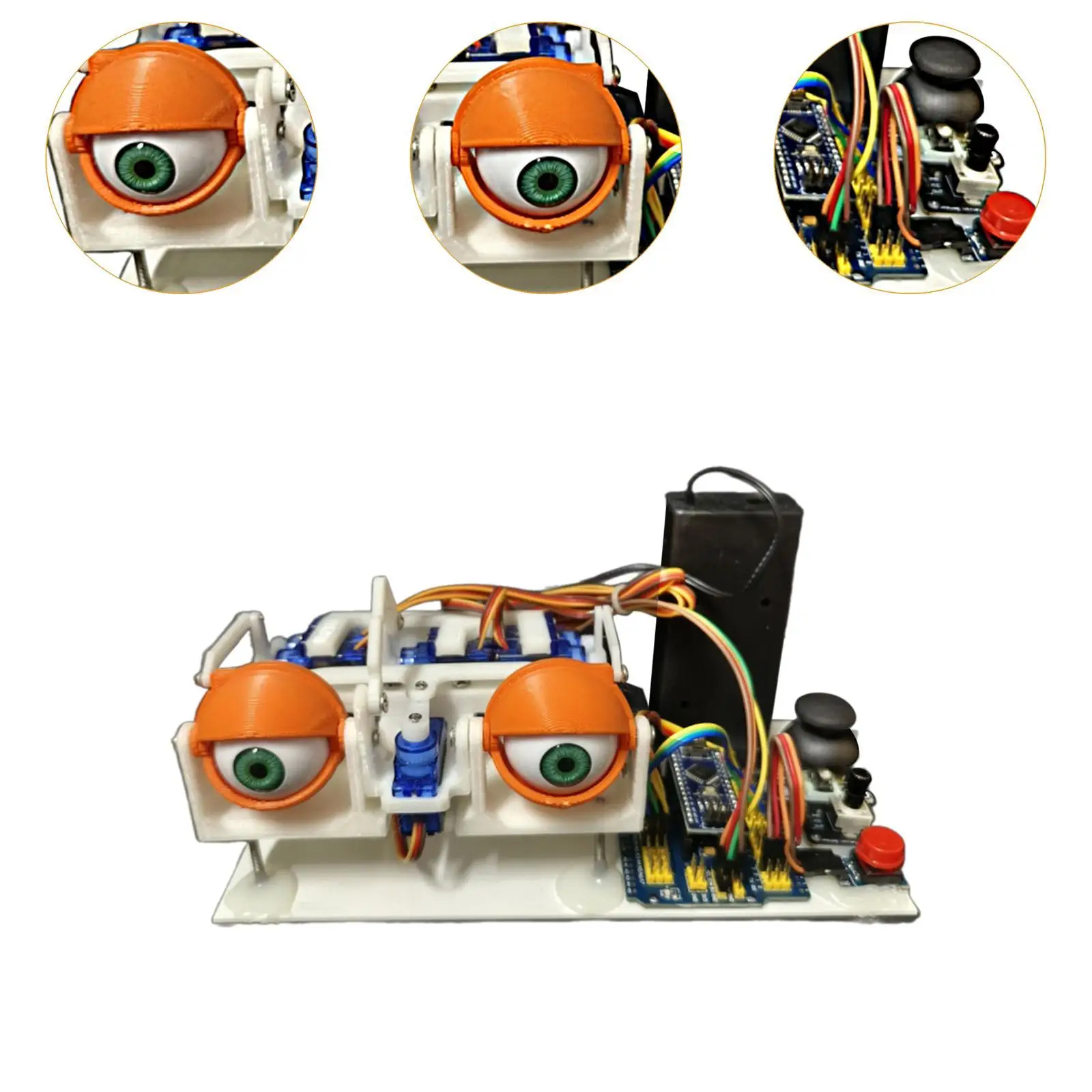 Animatronic Eyes for Stem Educational Toys Maker Science Experiment Creative Robotics Project Robotic Kit Robotic Bionic Eye - Image 3