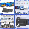 S2 Trendy Electronic Gadgets 2024 Triple Laptop Screen Extender Dual 14inch 1080P HD Portable Monitors for Gaming Coding