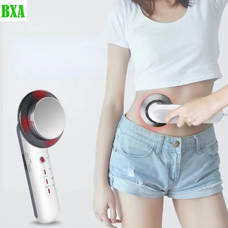 3 IN 1 EMS Ultrasound Cavitation Body Slimming Massager EMS Micro Current Weight Loss Far Infrared Facial Lifting Beauty Device - Image 5