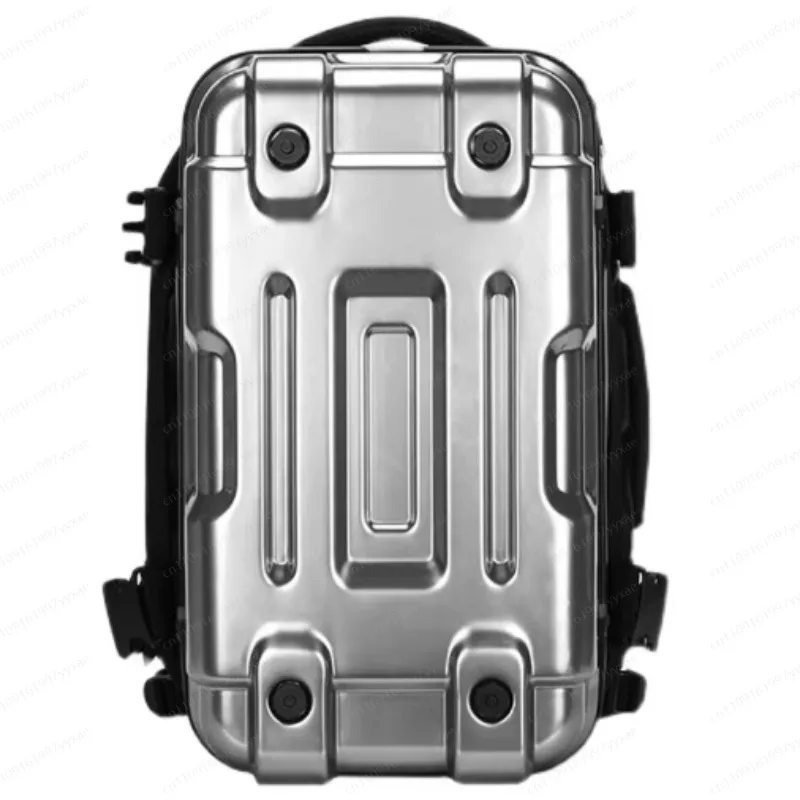 Fashion Backpack Men's Travel Computer Backpack Trend Ins Lightweight Large Capacity Fitness Cycling Locomotive Backpack - Image 2