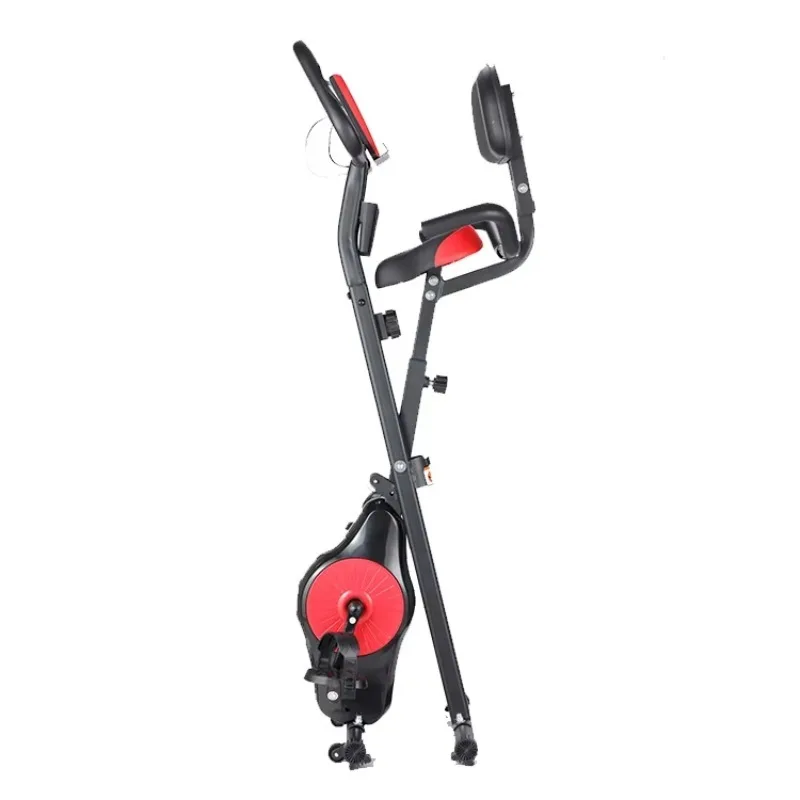 New Trend Product Folding Exercise Bike - Indoor Stationary Adjustable Magnetic Exercise Bike for Modern Fitness