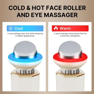 Skin Rejuvenation Hot Cold Beauty Device Warm and Cool Facial Skincare Tightening Face Massage