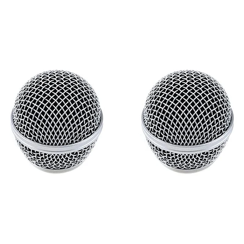 Replacement Steel Mesh Microphone Grill Head Microphone Grille Replacement Head
