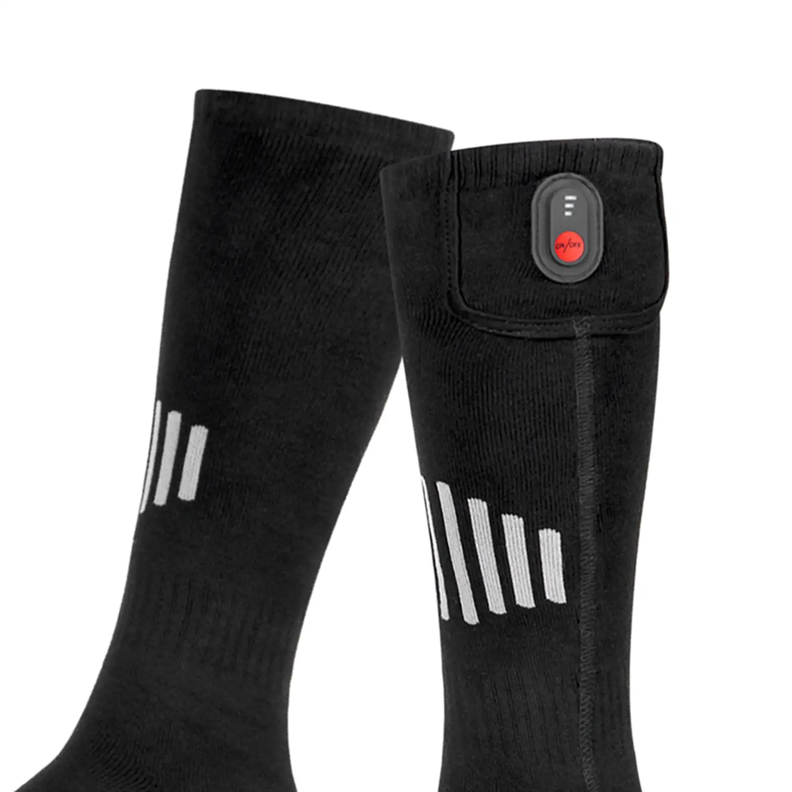 Heated Socks Long Stockings Washable Winter Warm Socks Thick Soft for Indoor Sports Cold Weather Outdoor Activities Riding - Image 4