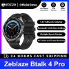 New Zeblaze Btalk 4 Pro Voice Calling Smart Watch 1.43''AMOLED Display Screen Heart Rate Fitness & Wellness Smartwatch For Men