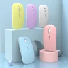Wireless Bluetooth-compatible Mouse Portable Ergonomic Computer Mice For Laptop iPad Tablet PC Mobile Phone Office Gaming Mouse
