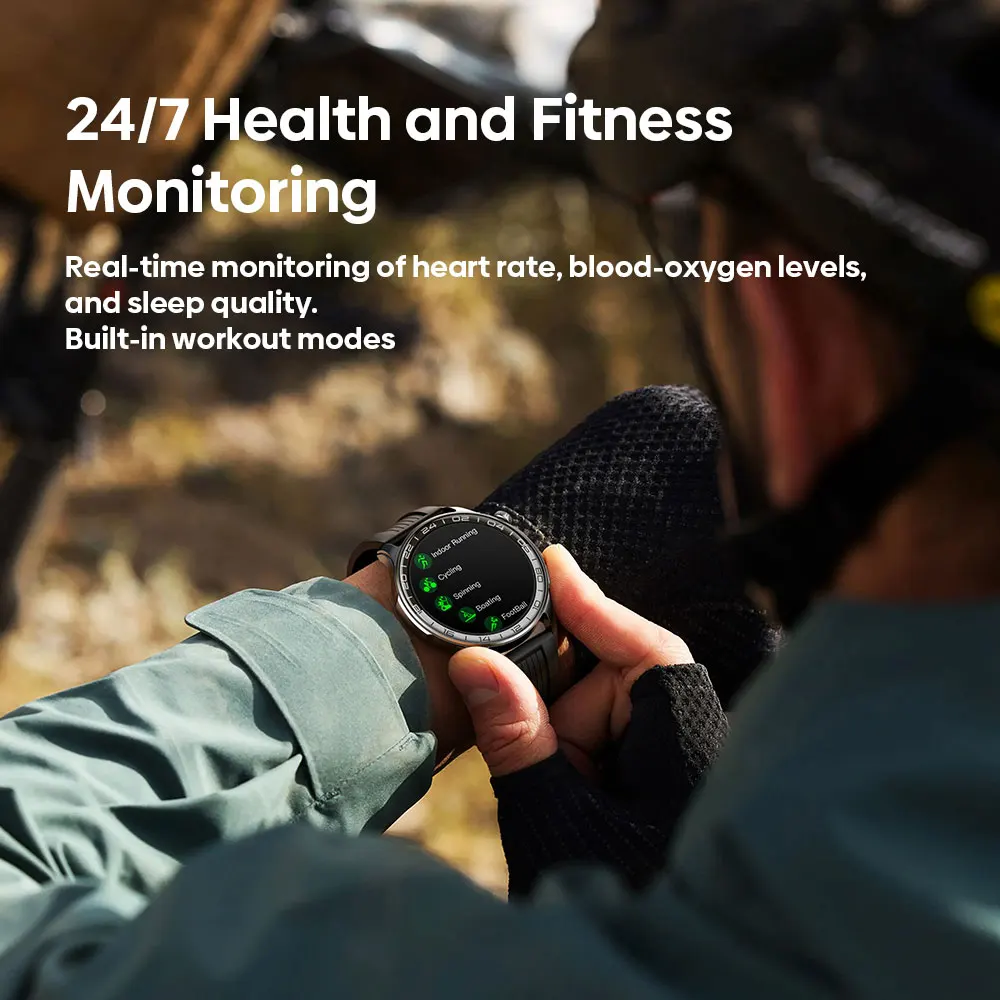 New Zeblaze Btalk 4 Pro Voice Calling Smart Watch 1.43''AMOLED Display Screen Heart Rate Fitness & Wellness Smartwatch For Men - Image 6