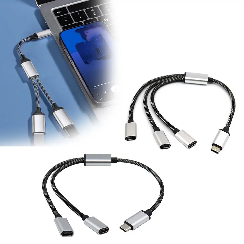 Multi USB Hub Extensions 3/2 Port Type C Hub USB Splitter Fast Data Transmission OTG Adapter For PC Laptop Pro - Image 2