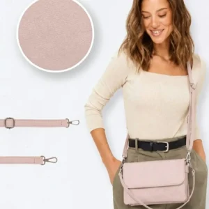 Elegant Women Shoulder Bag 2026 New Style Multi Compartment Handbags Soft PU Leather Crossbody Daily Travel Purse