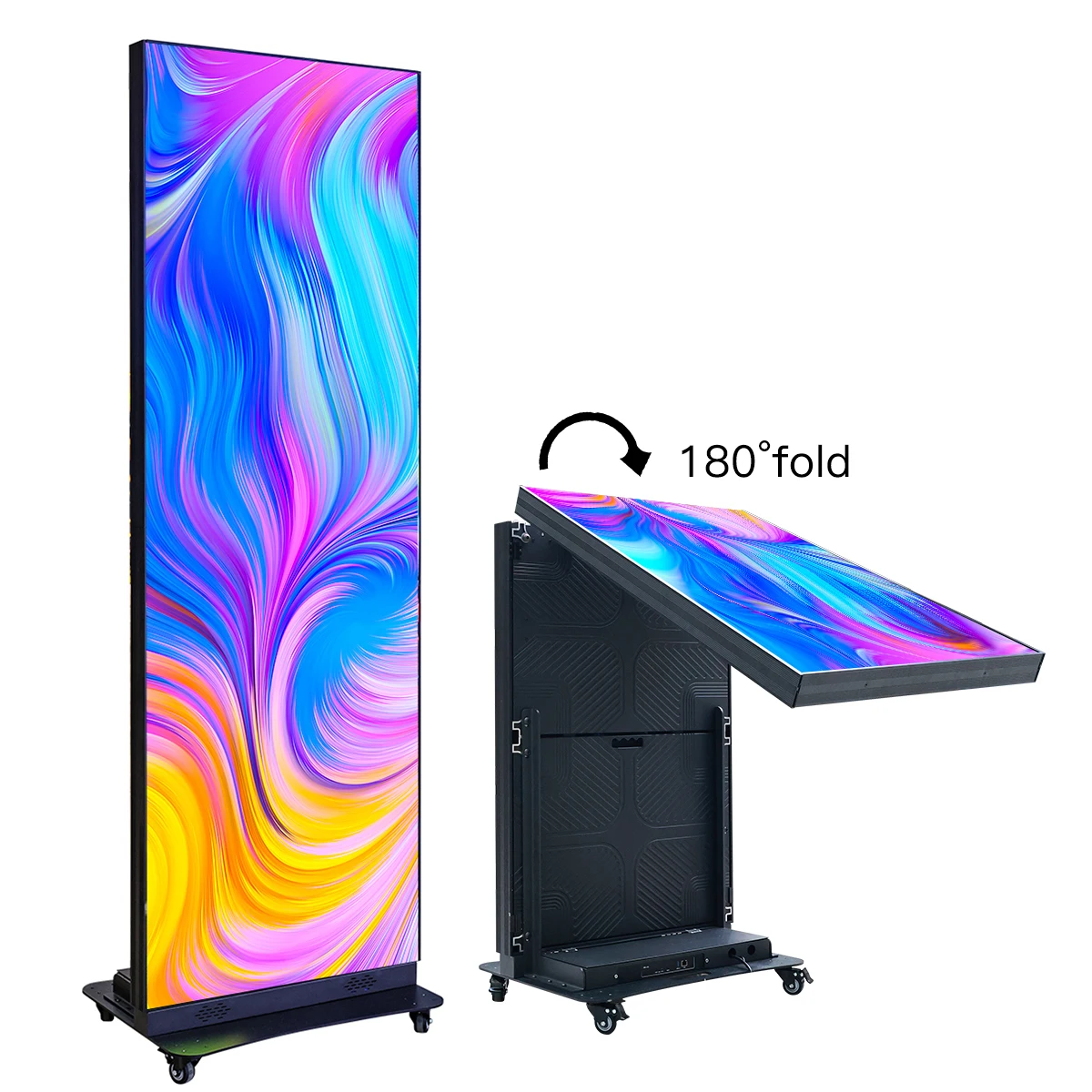 High Bright Digital Signage and Display Video LED Poster Standee Advertising LED Poster Display Screen for Marketing Advertising - Image 4