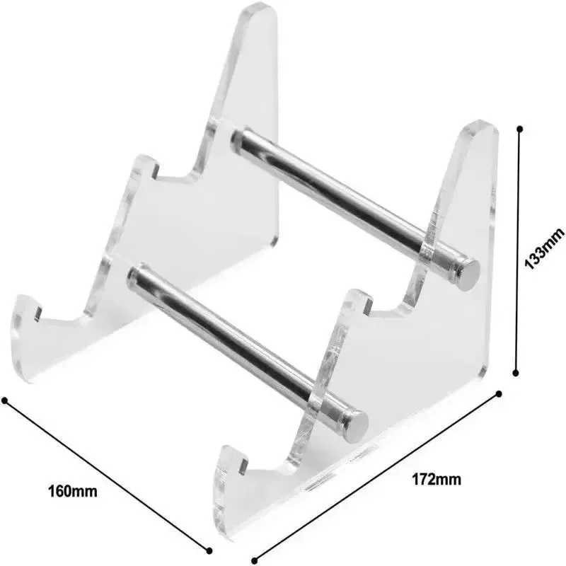 Transparent Acrylic Keyboard Stand, Multi-Layer Display Holder for Mechanical Keyboard Desktop Organizer - Image 6