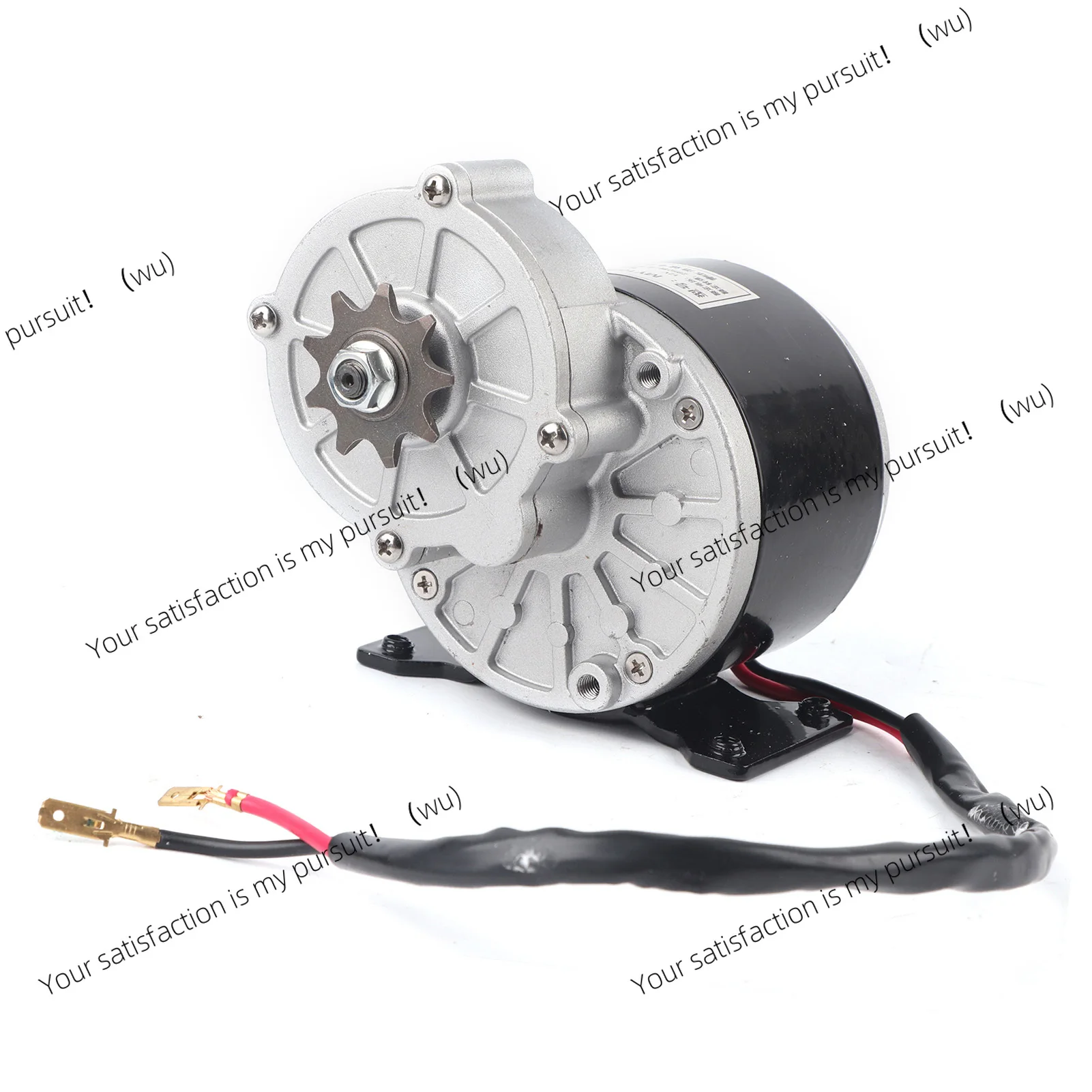 12V 250W Gear Reduction Electric Motor with 9 Tooth Sprocket Brushed DC Motors Reductor for E‑bike Scooter - Image 6