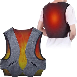 Men Autumn And Winter High Quality Heated Vest Electric Heated Vest Men Graphene Heat Coat USB Heating Padded Vest