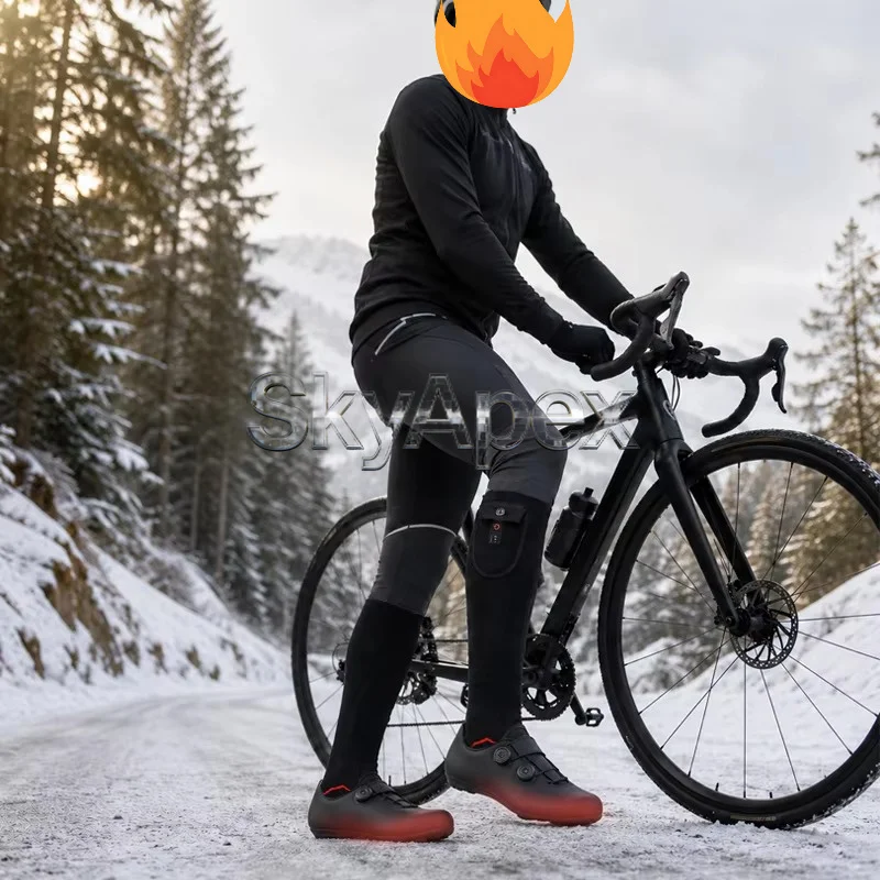 Unisex Winter Thermal Socks Long Lasting Heat Retention Outdoor Cycling Skiing Warm Sports Socks for Cold Weather Activities - Image 5