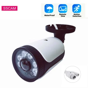 8MP ONVIF IP Camera POE 1.7MM Wide Angle Fish Eye Motion Detection XMEye 5MP Wired IP Security Infrared Fisheye Camera 20M IR