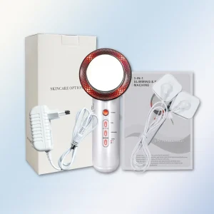 3 In 1 EMS Ultrasonic Cavitation Weight Lose Lifting Body Slim Massager Galvanic Infrared Lipo Far Infrared Microcurrent Machine
