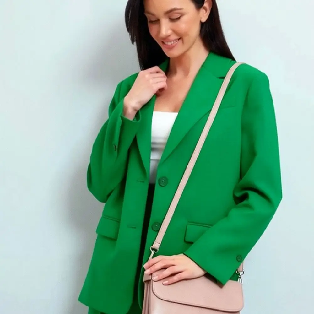 Elegant Women Shoulder Bag 2026 New Style Multi Compartment Handbags Soft PU Leather Crossbody Daily Travel Purse - Image 4