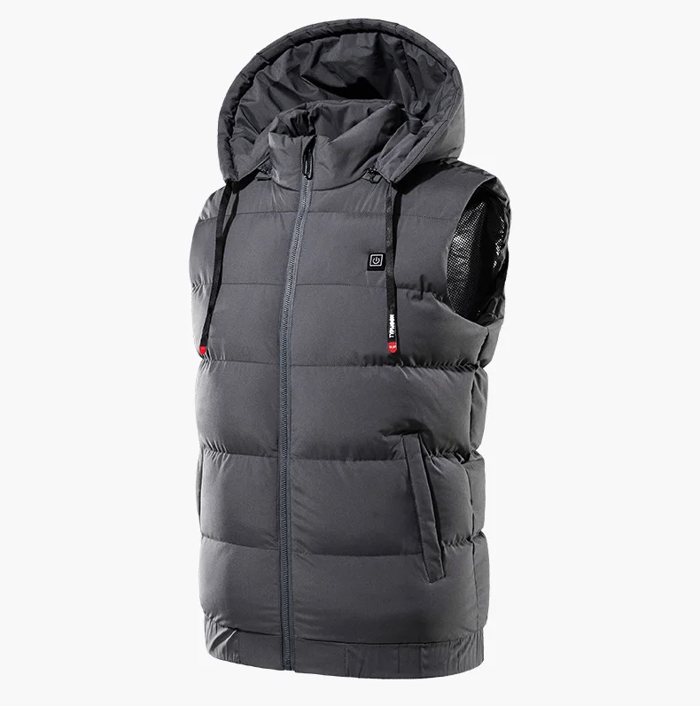 9-Zone-Heating-Vest-with-Hood-USB-Electric-Warm-Waistcoat-for-Men-Women-Smart-Heating-Jacket-for-Outdoor-Hiking-Winter-Sports - Image 2