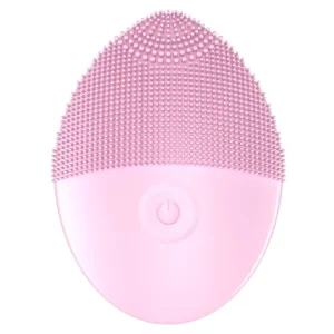 Soft Silicone Facial Cleansing Brush Deep Cleaning Waterproof Design Electric Face Washer Gentle Bristles Face Scrubber