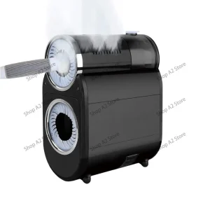 Quick Electric Round Brush Cleaner for Professional Hair Salons, Portable Automatic Toothbrush Cleaner and Dryer System