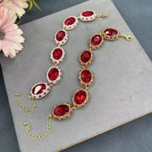 DIY accessories New crystal bracelet high-end fashion Internet celebrity live broadcast inlaid with diamonds European and Americ