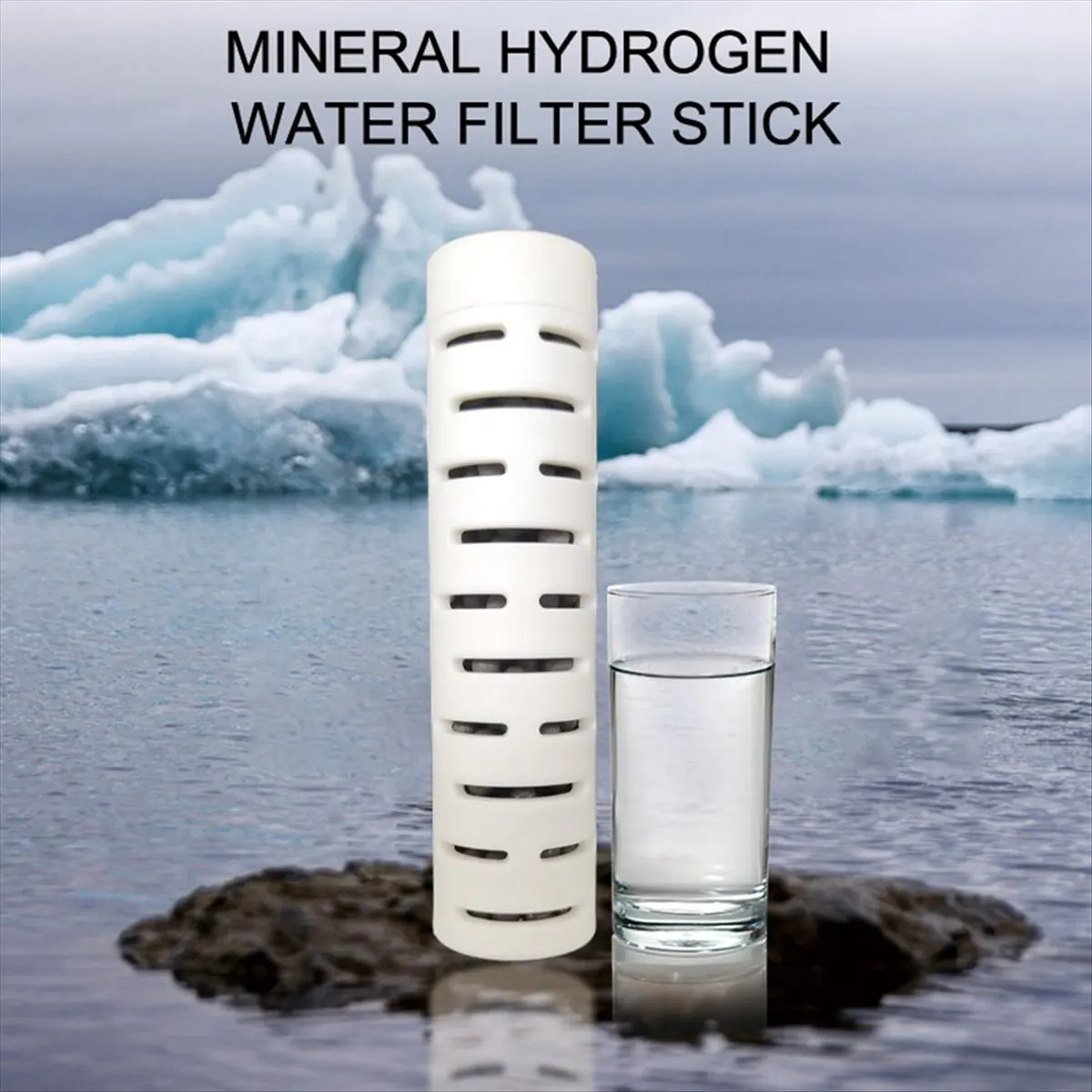 2pcs Alkaline Water Stick Portable Hydrogen Mineral Purifier Hydrogen Minerals Wand Increases PH Levels Decreases ORP - Image 2