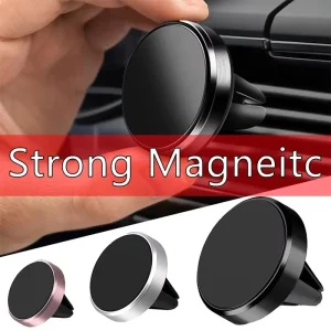 Universal Magnetic Car Mobile Phone Holder In Car Air Vent Mount GPS Navigation Smart Phone Stand Magnet Holder For iPhone Oppo