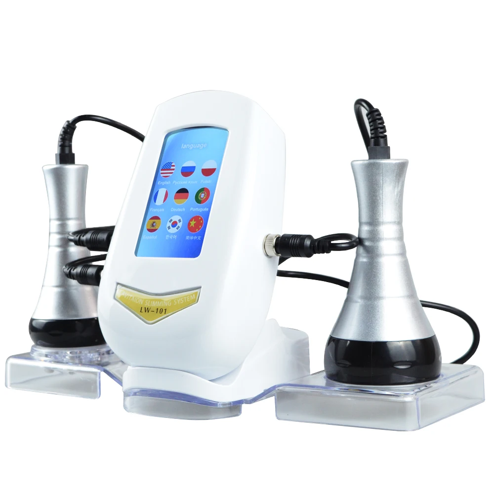 3 In 1 40K Ultrasonic Cavitation Machine Body Slimming Weight Loss Facial Skin Tightening And Lifting - Image 3