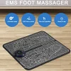 Foot Massager EMS Rechargeable Massage Mat Foot Relaxation Pads Electric Foot Massage Tool To Home Fitness Leg Muscle Massager