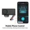 Universal Passive Keyless Entry PKE Smart Key Car Alarm System With Remote Central Locking Start Stop Push Button