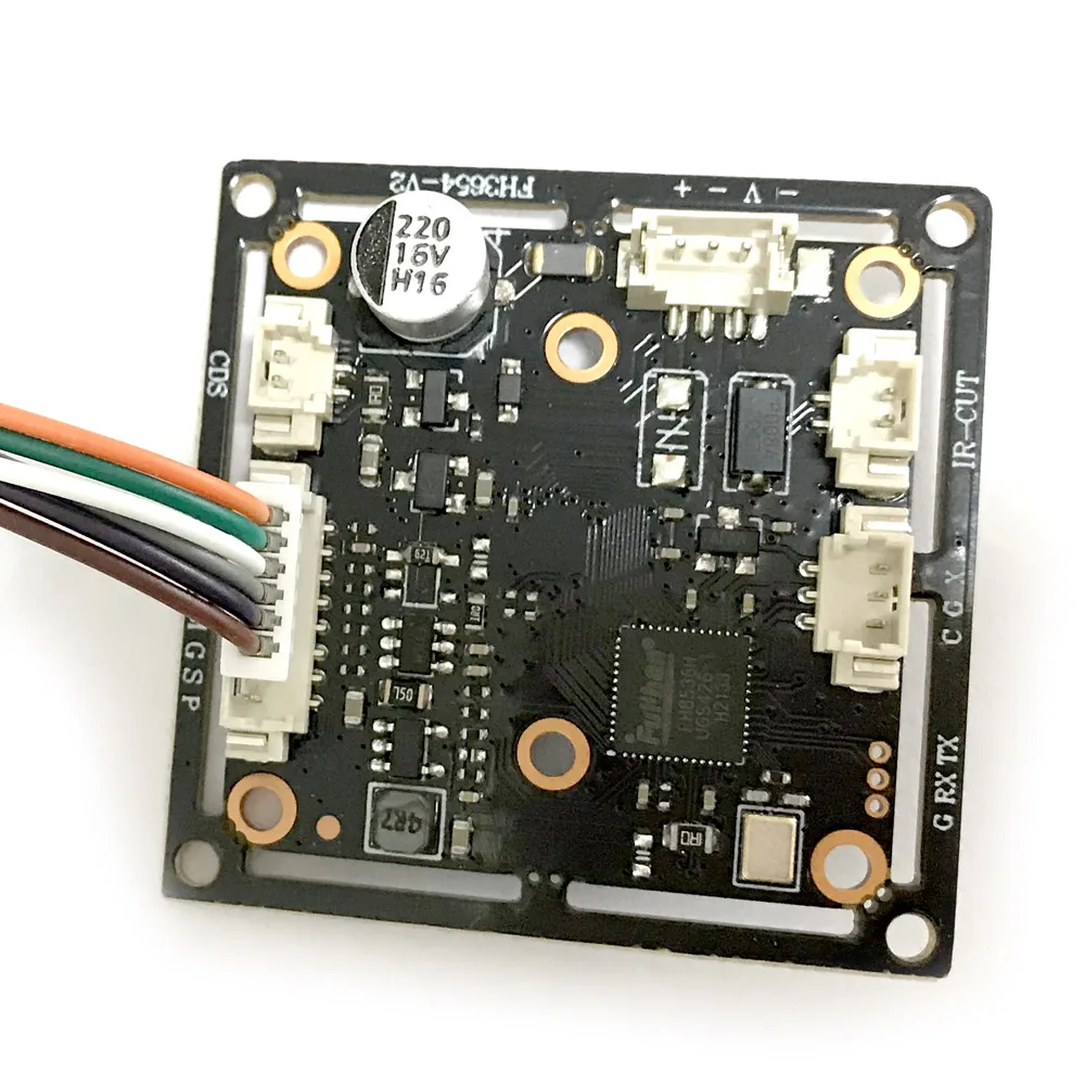 HD 1080P 2mp AHD TVI CVI CVBS 4in1 CCTV Camera Module CMOS PCB Mainboard 1/2.9' with OSD Cable Lens
