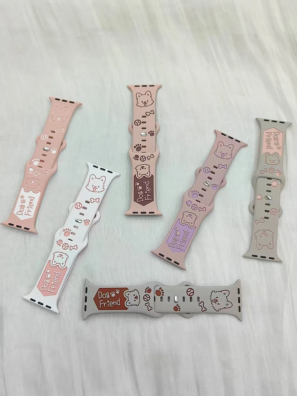 NEW Engraved Strap For Apple Watch Band 46mm 42mm 41-45mm 40-44mm Silicone Sport iWatch Series 11 10 9 8 7 6 5 SE/Ultra 3/2 49mm - Image 2