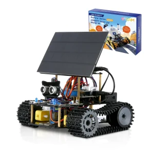 ACEBOTT ESP32 Smart Solar Robot 4WD Car for Arduino Electronics Programming Project STEM Educational Science Coding Kit