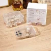 Modular Cable Organizer Box Set With Lid Transparent Cord Management Case For Desk Drawer Travel Electronics Accessories Storage